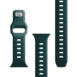 Hurtownia GSM - Pasek 3MK Silicone Watch Strap Apple Watch 4/5/6/7/SE/8/9/10 40/41/42mm verde/evergreen - 3MK6251 - {ean13} - Hurt