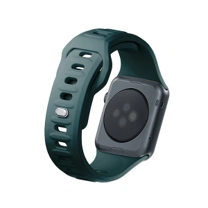Hurtownia GSM - Pásek 3MK silikonový na hodinky Apple Watch 4/5/6/7/8/9/SE/Ultra 42/44/45/49mm zelený/evergreen - 3MK6252 - {ean13} - Hurt