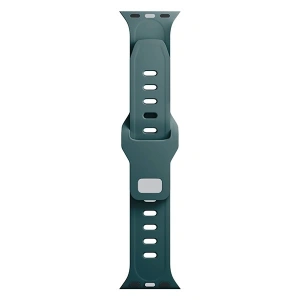 Hurtownia GSM - Pásek 3MK silikonový na hodinky Apple Watch 4/5/6/7/8/9/SE/Ultra 42/44/45/49mm zelený/evergreen - 3MK6252 - {ean13} - Hurt