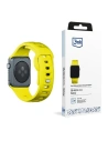 3MK Silicone Watch Strap for Apple Watch 4/5/6/7/SE/8/9/10 40/41/42mm yellow