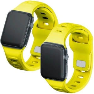 Hurtownia GSM - Pasek 3MK Silicone Watch Strap Apple Watch 4/5/6/7/SE/8/9/10 40/41/42mm galben/yellow - 3MK6253 - {ean13} - Hurt