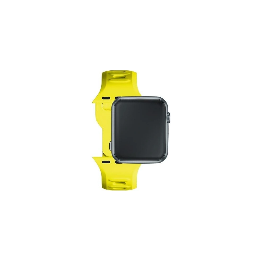 Hurtownia GSM - Pasek 3MK Silicone Watch Strap Apple Watch 4/5/6/7/SE/8/9/10 40/41/42mm żółty/yellow - 3MK6253 - {ean13} - Hurt
