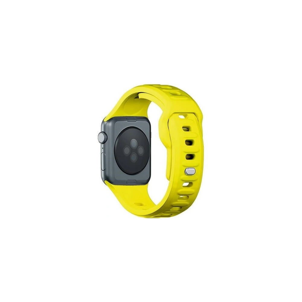 Hurtownia GSM - Pasek 3MK Silicone Watch Strap Apple Watch 4/5/6/7/SE/8/9/10 40/41/42mm żółty/yellow - 3MK6253 - {ean13} - Hurt