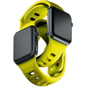 Hurtownia GSM - Pasek 3MK Silicone Watch Strap Apple Watch 4/5/6/7/SE/8/9/10 40/41/42mm galben/yellow - 3MK6253 - {ean13} - Hurt
