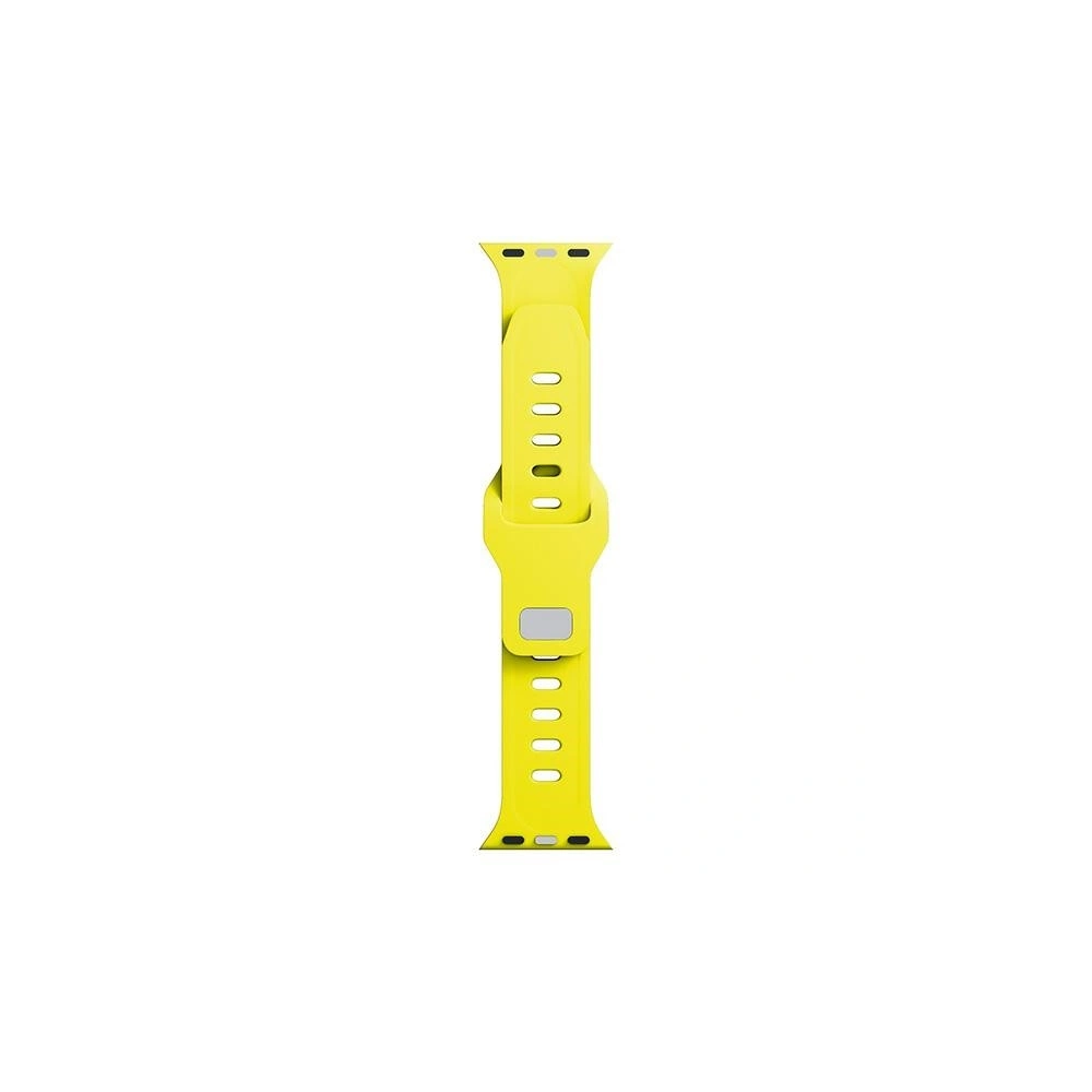 Wholesale 3MK Silicone Watch Strap for Apple Watch 4/5/6/7/8/9/SE/Ultra 42/44/45/49mm yellow - 3MK6254 - {ean13} - Hurt
