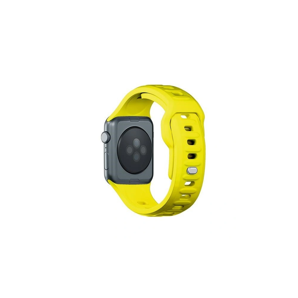 Wholesale 3MK Silicone Watch Strap for Apple Watch 4/5/6/7/8/9/SE/Ultra 42/44/45/49mm yellow - 3MK6254 - {ean13} - Hurt