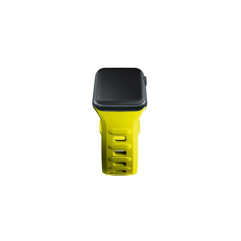 Wholesale 3MK Silicone Watch Strap for Apple Watch 4/5/6/7/8/9/SE/Ultra 42/44/45/49mm yellow - 3MK6254 - {ean13} - Hurt