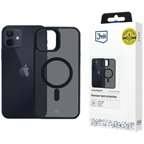 Etui 3MK MagCase Smoke Apple iPhone 12 / 12 Pro