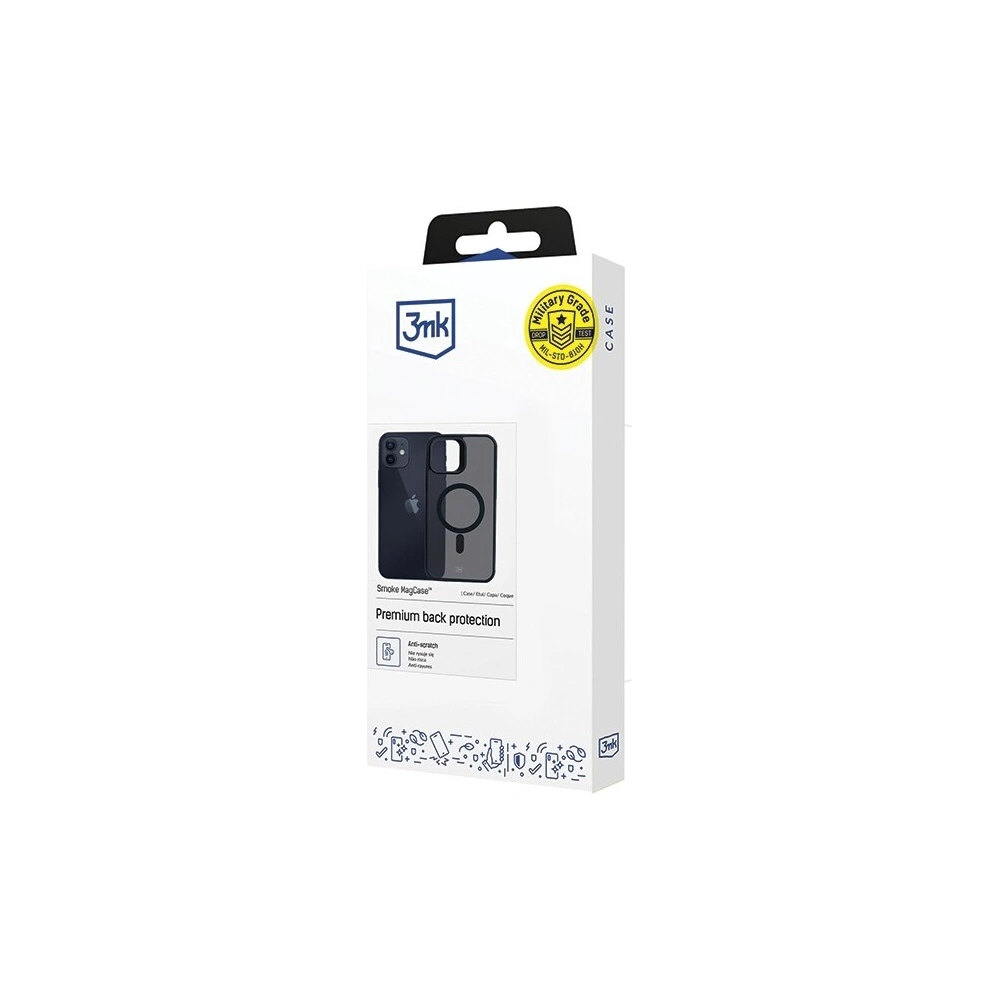 Hurtownia GSM - Etui 3MK MagCase Smoke Apple iPhone 12 / 12 Pro - 3MK6256 - {ean13} - Hurt