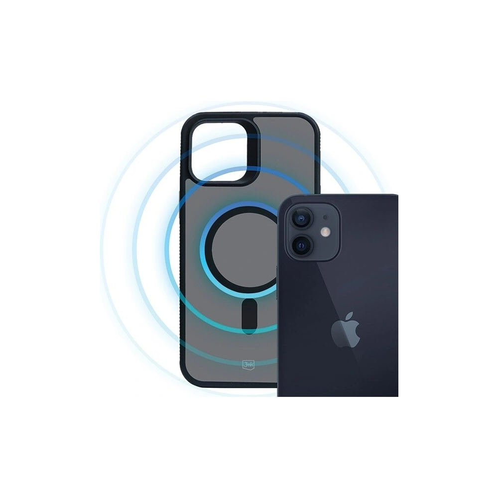 Hurtownia GSM - Etui 3MK MagCase Smoke Apple iPhone 12 / 12 Pro - 3MK6256 - {ean13} - Hurt