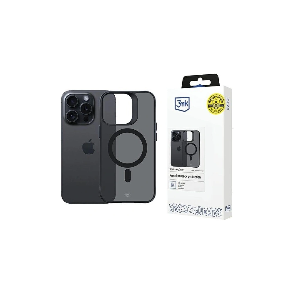 Hurtownia GSM - Etui 3MK MagCase Smoke Apple iPhone 13 Pro Max - 3MK6258 - {ean13} - Hurt