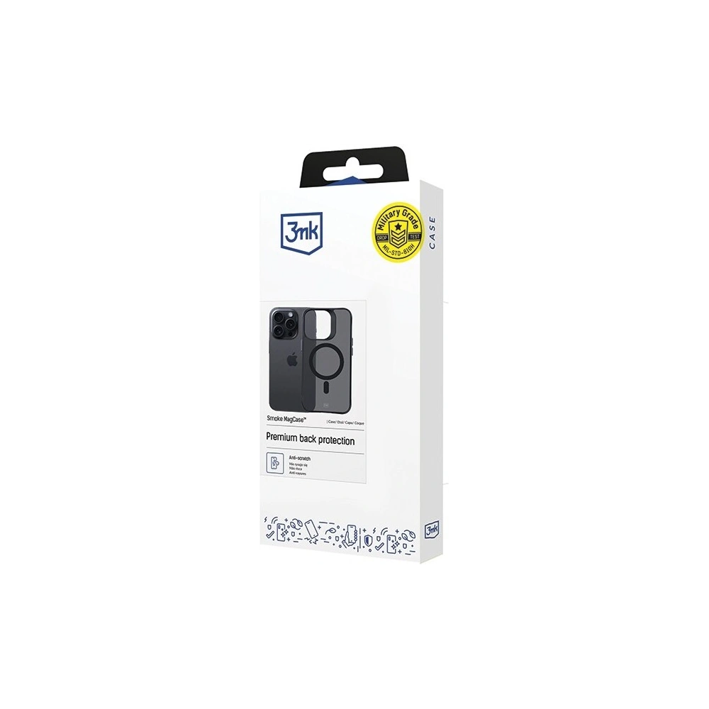 Hurtownia GSM - Etui 3MK MagCase Smoke Apple iPhone 13 Pro Max - 3MK6258 - {ean13} - Hurt