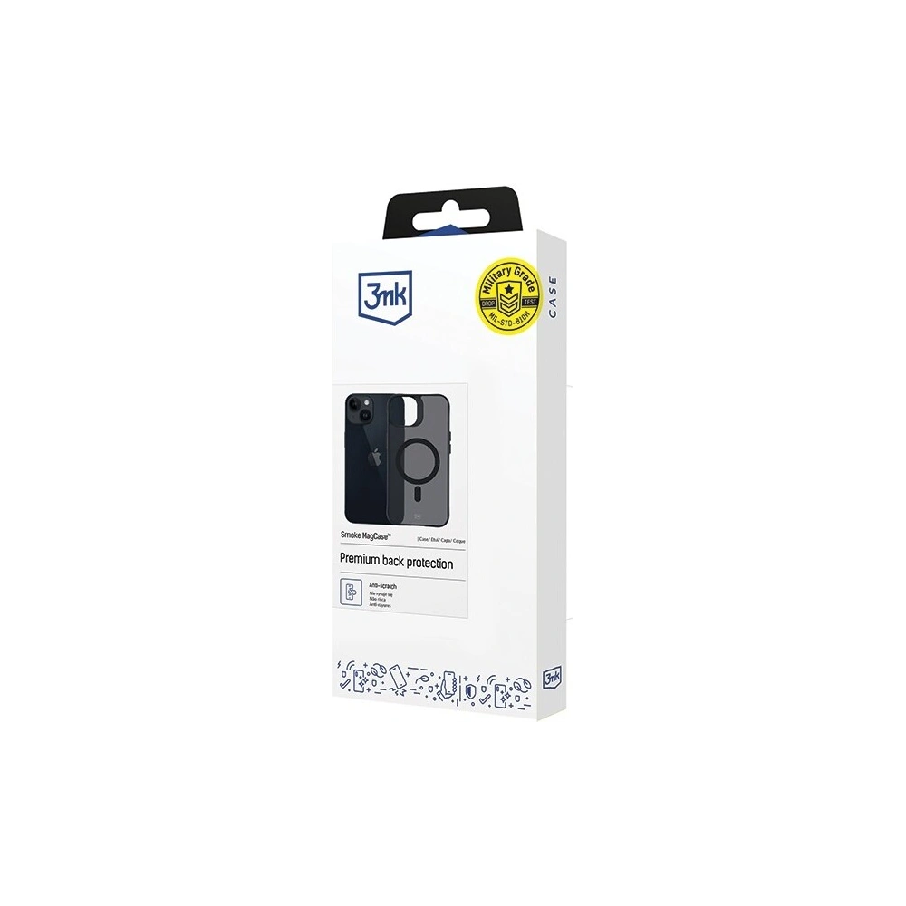 Hurtownia GSM - Etui 3MK MagCase Smoke Apple iPhone 13 / 14 - 3MK6259 - {ean13} - Hurt