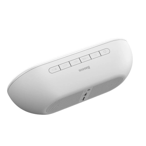 Głośnik bezprzewodowy Bluetooth, zegar Baseus Encok E09 (biały)