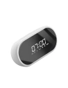 Wholesale Baseus Encok E09 Wireless Bluetooth Speaker with alarm clock and LED lamp White - BSU731WHT - {ean13} - Hurt