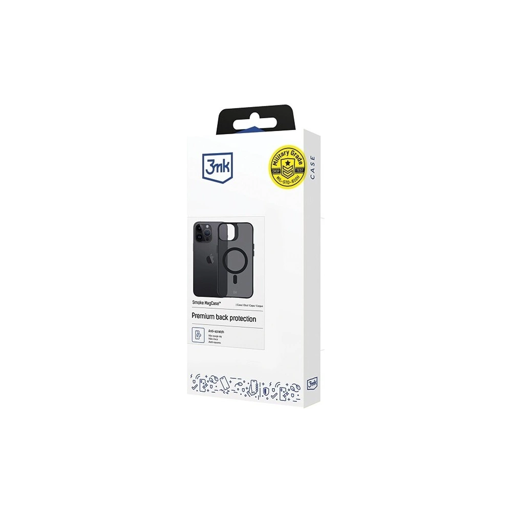 Hurtownia GSM - Etui 3MK MagCase Smoke Apple iPhone 14 Pro - 3MK6261 - {ean13} - Hurt