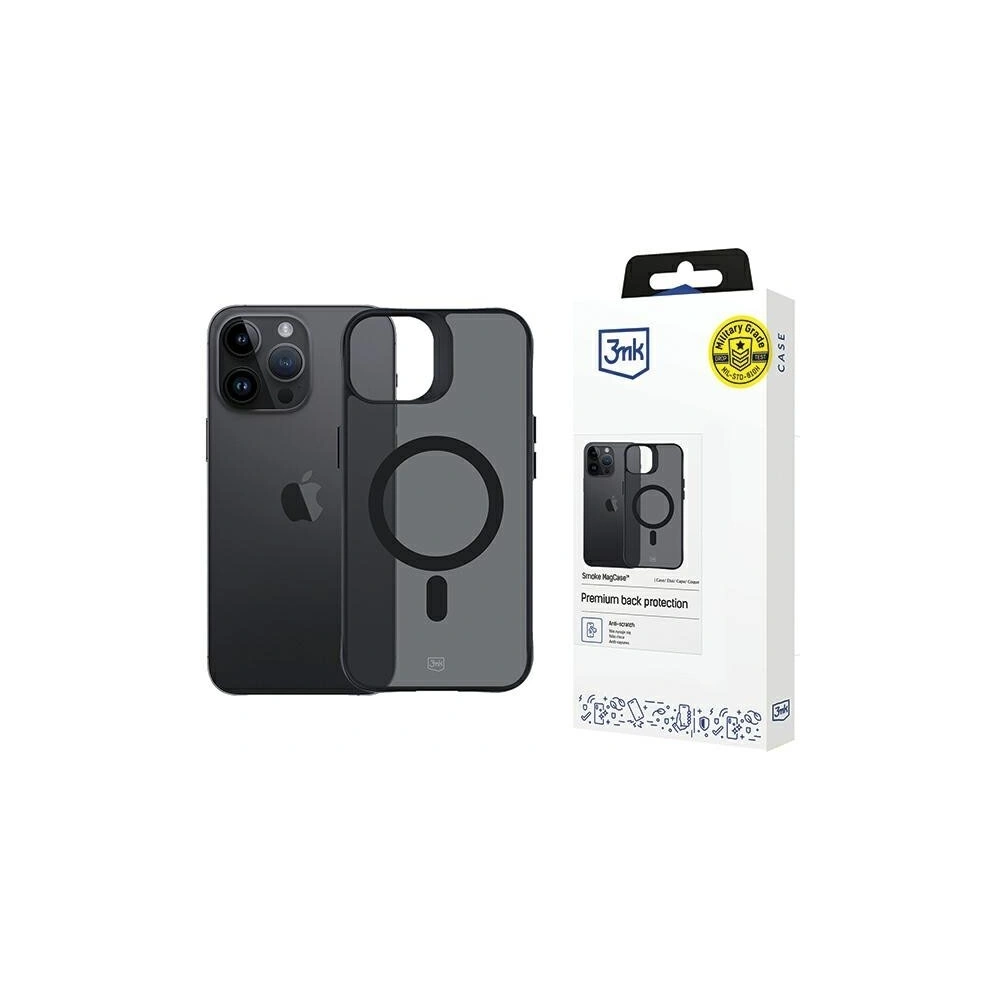 Hurtownia GSM - Case 3MK MagCase Smoke für Apple iPhone 14 Pro Max - 3MK6262 - {ean13} - Hurt