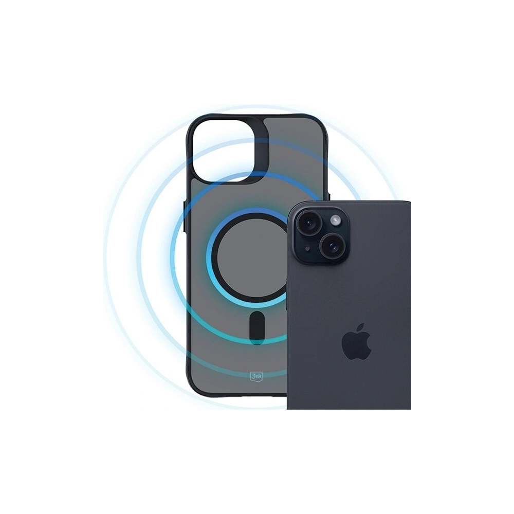 Hurtownia GSM - Etui 3MK MagCase Smoke Apple iPhone 15 - 3MK6263 - {ean13} - Hurt