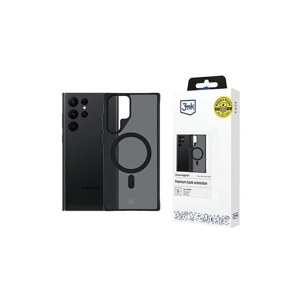 Wholesale 3MK MagCase Smoke Samsung Galaxy S22 Ultra 5G - 3MK6267 - {ean13} - Hurt