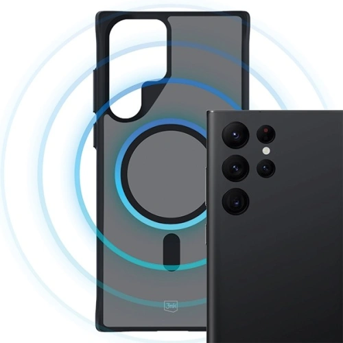 Etui 3MK MagCase Smoke Samsung Galaxy S22 Ultra 5G