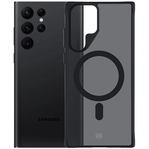 Etui 3MK MagCase Smoke Samsung Galaxy S22 Ultra 5G