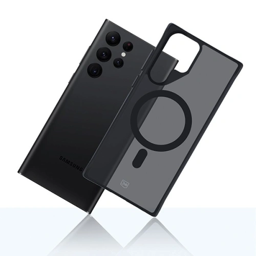 Etui 3MK MagCase Smoke Samsung Galaxy S22 Ultra 5G