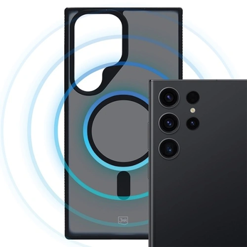 Etui 3MK MagCase Smoke Samsung Galaxy S23 Ultra