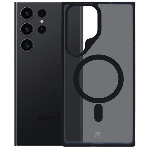 Etui 3MK MagCase Smoke Samsung Galaxy S23 Ultra