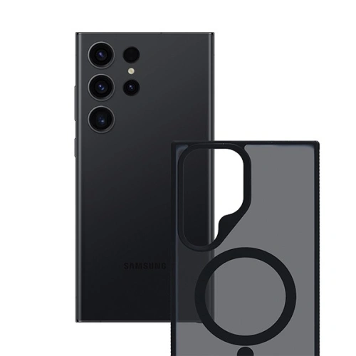 Etui 3MK MagCase Smoke Samsung Galaxy S23 Ultra