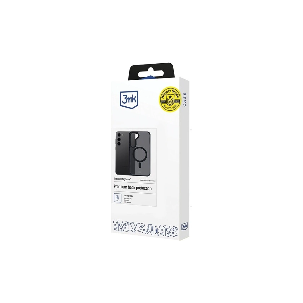 Wholesale 3MK MagCase Smoke Samsung Galaxy S24+ Plus - 3MK6273 - {ean13} - Hurt