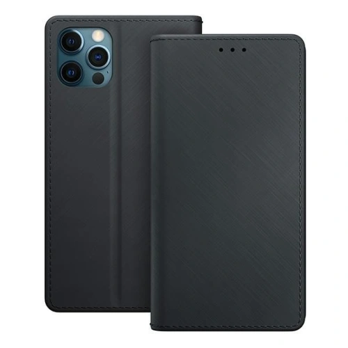 Etui z klapką 3MK Wallet Case Apple iPhone 12 Pro Max czarny/black