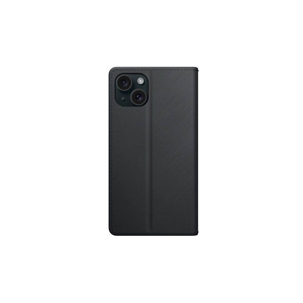 Hurtownia GSM - Etui cu clapă 3MK Wallet Case Apple iPhone 15 negru/black - 3MK6282 - {ean13} - Hurt