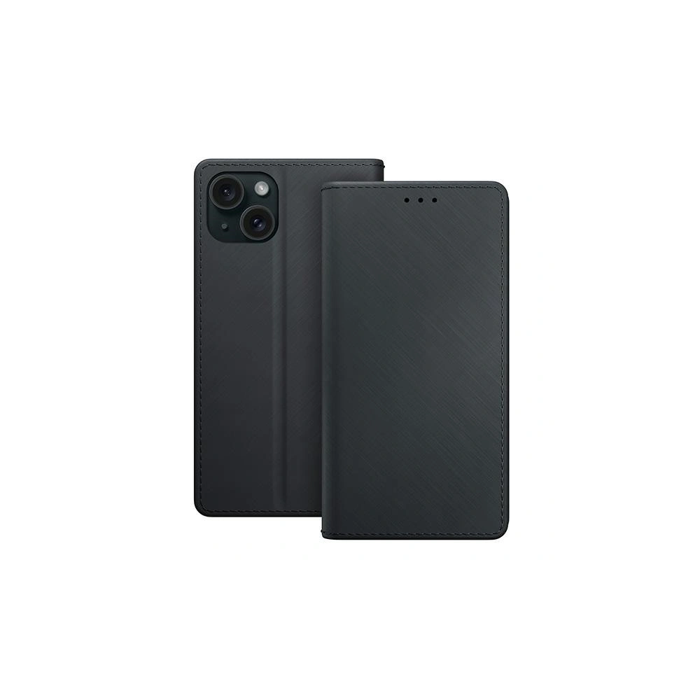 Hurtownia GSM - Etui cu clapă 3MK Wallet Case Apple iPhone 15 negru/black - 3MK6282 - {ean13} - Hurt