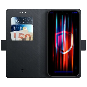 Hurtownia GSM - Etui cu clapetă 3MK Wallet Case Apple iPhone 15 Plus negru/black - 3MK6283 - {ean13} - Hurt