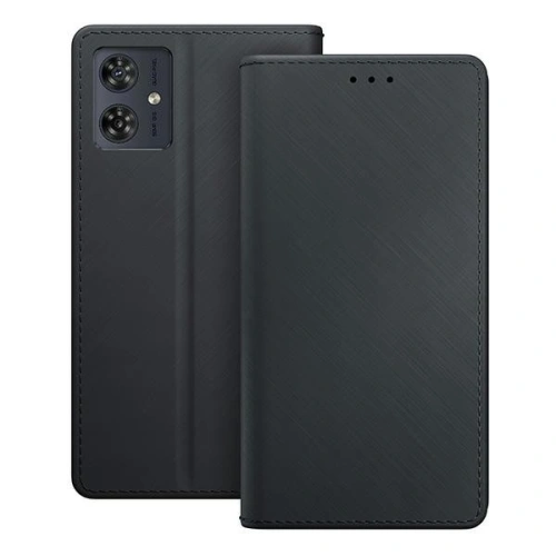 Etui z klapką 3MK Wallet Case Motorola Moto G54 / Power Edition czarny/black