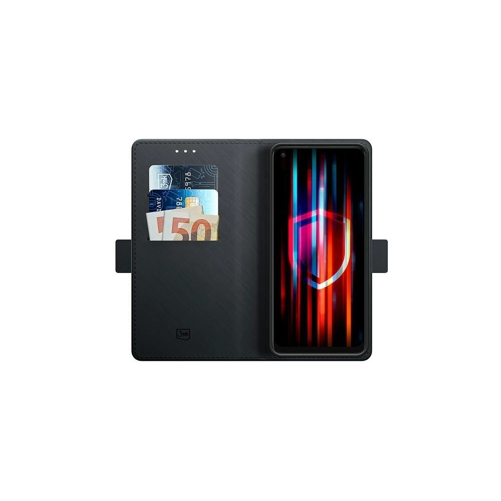 Hurtownia GSM - Etui z klapką 3MK Wallet Case Oppo A78 4G fekete/black - 3MK6291 - {ean13} - Hurt