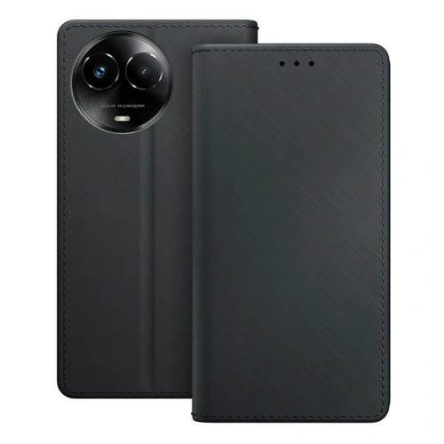 Etui z klapką 3MK Wallet Case Realme C67 5G czarny/black
