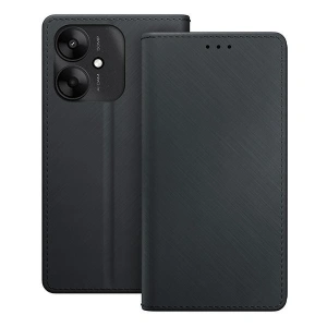 Etui z klapką 3MK Wallet Case Redmi 13C 5G černý/black
