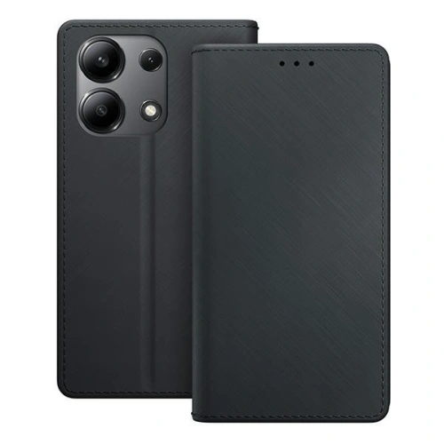 Etui z klapką 3MK Wallet Case Redmi Note 13 4G czarny/black