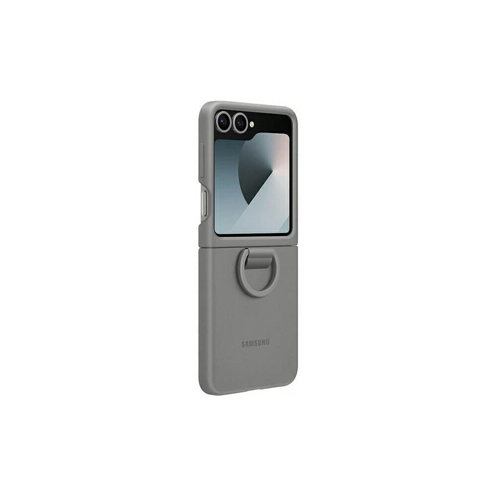Hurtownia GSM - Etui Samsung EF-PF741TJEGWW Galaxy Z Flip 6 Silicone Case with Ring szary/gray - SMG1119 - {ean13} - Hurt