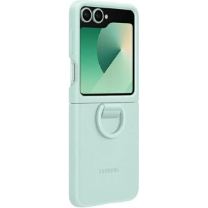 Hurtownia GSM - Case Samsung EF-PF741TMEGWW Galaxy Z Flip 6 Silikonhülle mit Ring mint - SMG1121 - {ean13} - Hurt