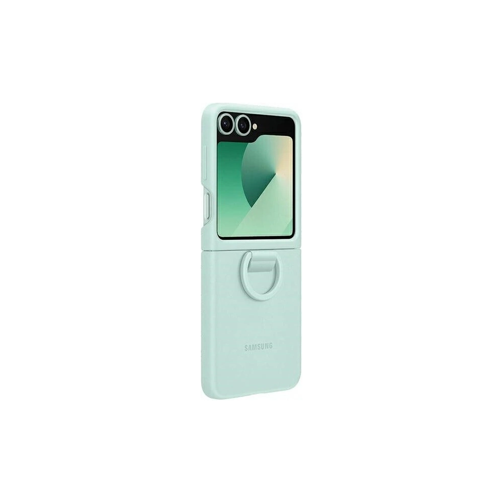 Hurtownia GSM - Etui Samsung EF-PF741TMEGWW Galaxy Z Flip 6 Silicone Case with Ring miętowy/mint - SMG1121 - {ean13} - Hurt
