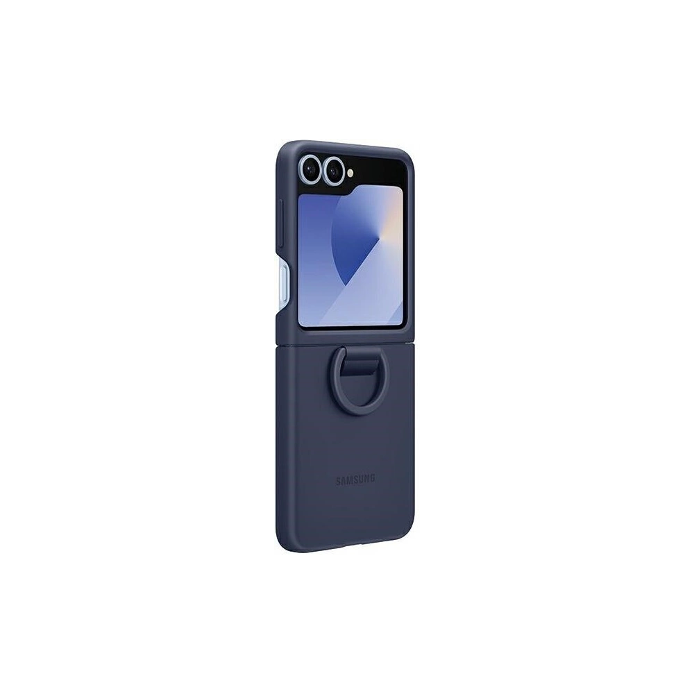 Hurtownia GSM - Etui Samsung EF-PF741TNEGWW Galaxy Z Flip 6 Silicone Case with Ring granatowy/navy - SMG1122 - {ean13} - Hurt