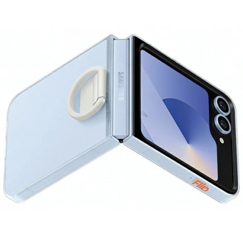 Etui Samsung EF-QF741CTEGWW Galaxy Z Flip 6 / 7 FE Clear Slim Cover przezroczysty/transparent