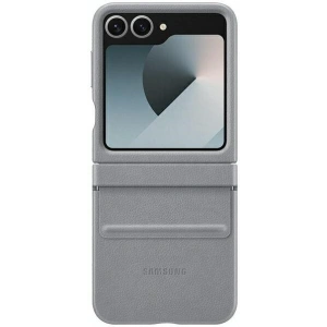 Hurtownia GSM - Case Samsung EF-VF741PJEGWW Galaxy Z Flip 6 Flap ECO-Leder Case grau/gray - SMG1126 - {ean13} - Hurt