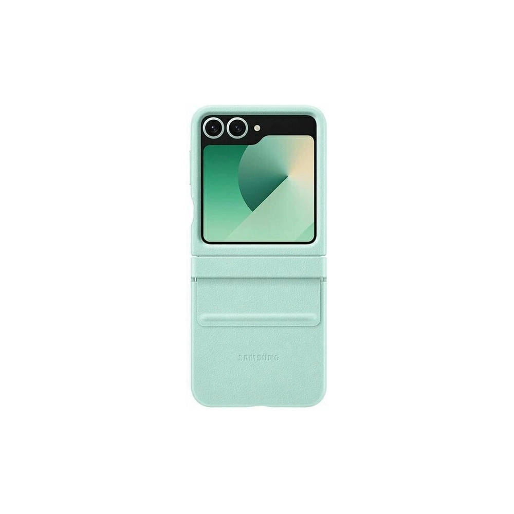 Hurtownia GSM - Etui Samsung EF-VF741PMEGWW Galaxy Z Flip 6 Flap ECO-Leather Case miętowy/mint - SMG1127 - {ean13} - Hurt