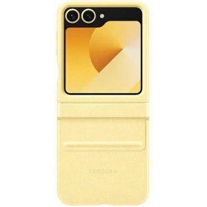 Hurtownia GSM - Case Samsung EF-VF741PYEGWW Galaxy Z Flip 6 Flap ECO-Lederhülle gelb/yellow - SMG1128 - {ean13} - Hurt