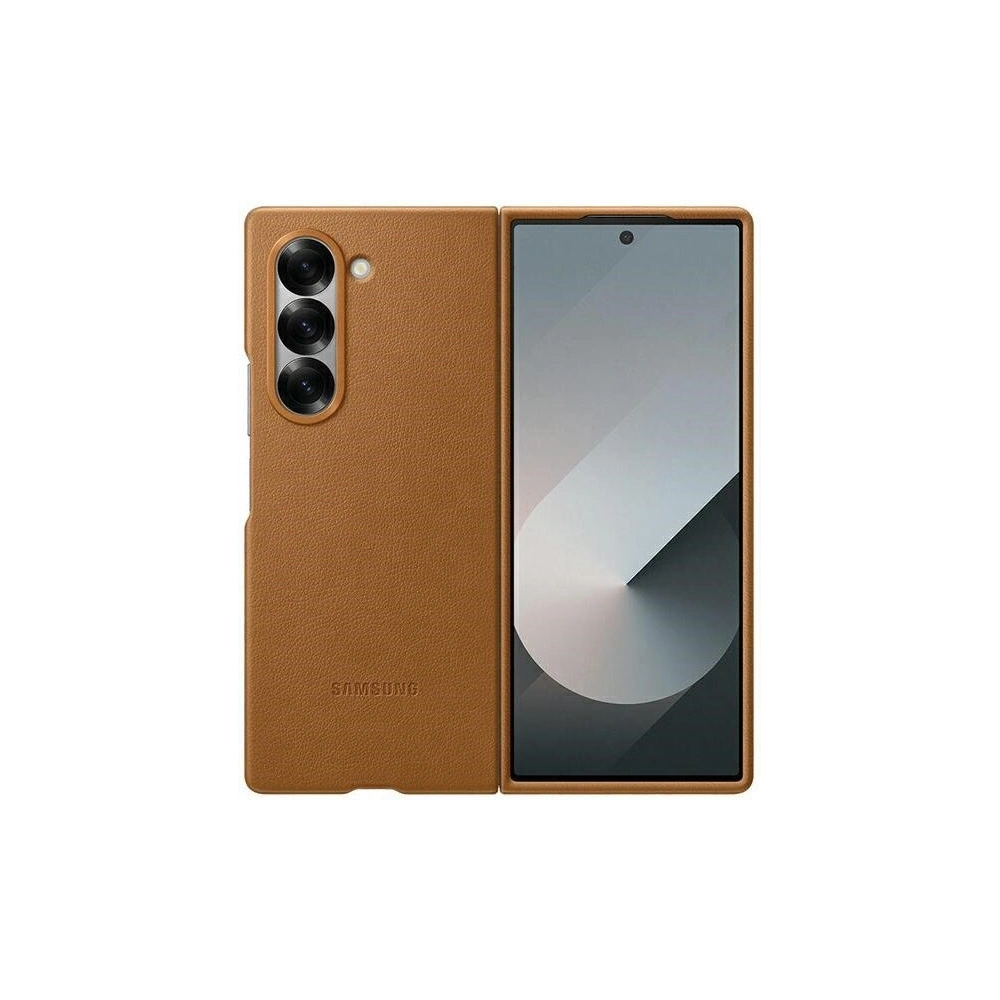 Wholesale Samsung EF-VF956PAEGWW Galaxy Z Fold 6 Eco-leather Case tan - SMG1129 - {ean13} - Hurt