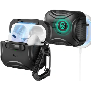 Hurtownia GSM - Etui ESR Cyber FlickLock MagSafe Apple Airpods Pro 1 / 2 Negru - ESR818 - {ean13} - Hurt