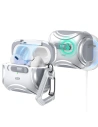 Etui ESR Cyber FlickLock MagSafe Apple Airpods Pro 1 / 2 Stříbrné